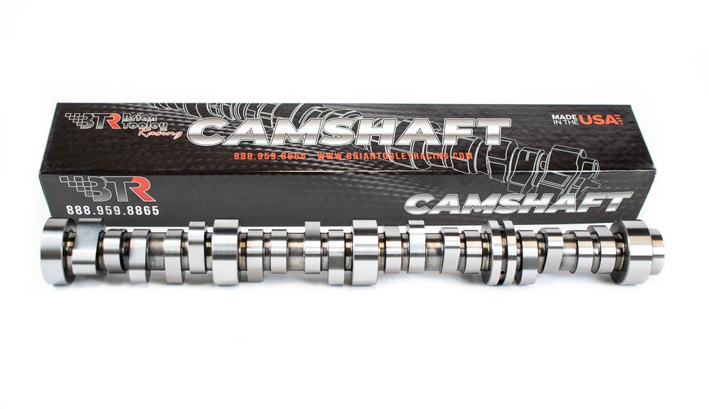 Chrome BTR Camshaft with its box