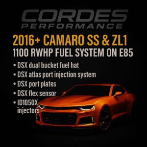 2016+ Camaro SS & ZL1 fuel system upgrade kit by Cordes Performance.